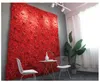 60x40cm Hortensia artificial Flower Wall Photography Props Telón de fondo Decoración DIY Boda Arco Flores