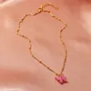 2020 INS Schmetterling Halskette Frauen Anhänger Halsketten Mode Schmuck Geschenk Für Mädchen Erklärung Party