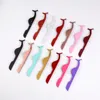 False Eyelash Curler Tweezers False Eye Lash Applicator Eyelash Extension Nipper Auxiliary Clip Clamp Makeup Tools KKA77372965009