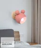 Modern Macaroon Wall Light Luz de cabeceira interna Europa Light Lounge Leitura de metal Decorativa Sconnces de parede2865