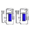 Aschefänger für Wasserpfeife mit dreifarbigem Aschefänger zum Rauchen von 14,4 mm 18,8 mm Bong-Zubehör, Bohrinseln