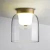 Creative LED Ceiling Lamp Mouth Blown Glass Lighting Dinning Room Living Room Hotel Bar Affordable Luxury Modern Design Light