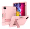 Водонепроницаемый мягкий силиконовый чехол для iPad Pro 11inch Heavy Duty Shipe Aupports Double Colors Hiread Armor повседневная защитная оболочка