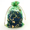 Ferimo 100 pièces sacs cadeaux or rose Eugen perle fil bonbons sacs mariage bijoux cadeau sac 7*9 cm