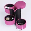 3 lager Smycken Förvaringslåda för halsband Smycken Tillbehör Örhängen Makeup Organizer Container Box Makeup Smycken Arrangör Verktyg RRA981