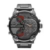 Verkauf Sport Military Herren Uhren 50mm Große Zifferblatt Goldene Edelstahl Mode Uhr Männer Luxus armbanduhr reloj de lujo288H