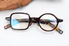 Marke Männer Brillen Rahmen Vintage Runde Myopie Brillen Optische Gläser männer Kleine Brillen Rahmen für Rezept Objektiv mit Box