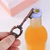 Vintage Keychain Beer Bottle Opener Dragon Key Shape Key Ring Wedding Favor Party Gift Card Packing