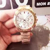 Брендовые мужские часы из нержавеющей стали Boss Watch Все циферблаты с рабочим хронографом Кварцевый механизм Дизайнерский высококачественный Waterpr300w