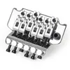 Puente de sistema de trémolo de doble bloqueo Chrome Floyd Rose para piezas de guitarra eléctrica