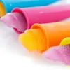 Outils de crème glacée en silicone moule bricolage moule en caoutchouc coloré Push Up Jelly Lolly Pop Maker Popsicle Tool