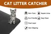 Su geçirmez Pet Kedi Kumu Mat EVA Çift Katman Kedi Kumu Yakalama Pet Kumu Kedi Mat Temiz Pad Ürünleri İçin Kediler Aksesuarlar