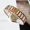 2020 nuovo intero di alta qualità casual moda donna orologi al quarzo geometria quadrata cornice bracciale orologi in acciaio inossidabile 233R