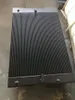 OEM 42844225 aluminum plate-fin air oil radiator for screw air compressor parts