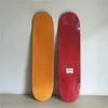 2022 hot luxury em branco skateboard deck canadense skate de skate vermelho cores pretas verdes vermelhas disponíveis