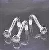 Cheapest New pyrex thick glass oil burner pipe glass pipes 10mm 14mm 18mm male female bubbler oil burner for bubbler water pipes bong