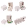 Fashion 10 Color Square Jewelry Box Set Ring Earrings Bracelet Necklace Jewelry Collection Organizer Holder Gift Packing Cases