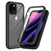 TPU + PC + telaio in acrilico paraurti trasparente trasparente custodie per iPhone 13 12 11 Pro Max 6 6s 7 8 Plus X Xs XR Cover