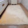 Zachte tapijt Woonkamer Baai Venster Homemoderne Kinderzaal Meisje Nachtkastje Lange Harige Noordse Shaggy Large Hair Rug