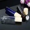 10 ml 3 couleurs huile essentielle vide bouteille de parfum rouleau boule en verre épais rouleau sur bouteille avec bouchon en grain de bois F2241