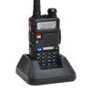 Baofeng UV-5R UV5R WALLIE Talkie Dual Band 136-174MHZ 400-520MHZ اتجاهين جهاز الإرسال والاستقبال الراديو مع سماعة بطارية 1800mAh مجانا (BF-UV5R)