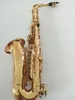 High quality Alto saxophone brass music EbTune Alto saxophone Gold professional grade playing Music With Case