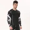 Mens Compression Shirts 3d Teen Wolf Jerseys Long Sleeve T Shirt Fitness Men Lycra Mma Crossfit T -Shirts Tights Brand Clothing Trend