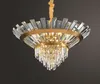 Moderne kristallen kroonluchter bloem vorm opknoping licht luxe creatieve ontwerplamp voor woonkamer lobby hotel restaurant myy