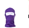 Motorcykliczne sportowe maska ​​pełna twarz do ochrony Słońca UV Black Cycling Maski rowerowe sprzęt ochronny281k