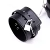 Bondage New Style Padlock Handschellen Wrsit Fußkettchen Cuff Restriants Schäkel Fesseln Set #R52