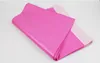 100 pz / lotto rosa poli mailer 1730 cm sacchetto espresso sacchetti di posta busta sacchetto di sacchetti di plastica con sigillo autoadesivo