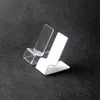 Akrylowy wyświetlacz przezroczysty stojak Uchwyt do uchwytu na stojak Vape na mini pudełko Mod Gruby zestaw do waporyzatora oleju