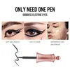 Eyeliner liquide 4ML Eyeliner magnétique pour faux cils magnétiques Eye-liner imperméable maquillage or Rose facile à porter séchage rapide 1025308