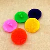 Plum type shampoo brush head massage shampoo comb plastic baby bath comb