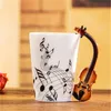 Tazza in ceramica Caffè Tè Latte Stave Tazze con manico Caffè Novità Regali Vendite calde Musica creativa Chitarra stile violino