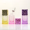 25 ML Quadratische Glasflasche Farbe Parfümflasche Tragbare Reisespray Parfümflasche Quadratische Exquisite Kosmetikflaschen EEA942
