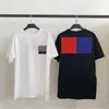 19SS Letter Geometric Printed Fashion T Shirt Summer Breattable Tee Casual Men Women Street Kort ärmstorlek S-XXL289A