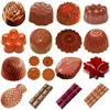 أدوات الزهور نموذج البولي الشوكولاته قوالب 3D حلوى الشوكولاته البارات القالب علبة بلاستيك البولي الخبز المعجنات المخابز