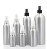 Bouteille d'atomiseur de pulvérisation en aluminium 30 ml-500 ml bouteilles rechargeables de pulvérisation de brume bouteille de parfum en métal vide bouteilles d'emballage cosmétique GGA3467-3