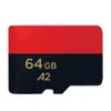 2019 Ny ankomst Black Android 32G 64G 128G 256G 80 MBS Klass 10 Memory Card TF Flash med SD Adapter Retail Package DHL Ship3445502