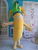 2018 Costume mascotte di banana gialla caldo di alta qualità da indossare per adulti