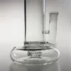 18mm Vrouwelijke Glazen Tornado Water Bongs met Waterpijp 10.6 Inch Dikke Cycloon Filter Disc Base Beker Recycler Bong voor booreiland Roken