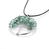 12 pièces ensemble arbre de vie collier guérison naturelle arbre de vie pendentif améthyste rose cristal collier pierres précieuses chakra bijoux pour Wo2894