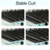 Matte false eyelashes individual mink High Quality 0.07mm silk eye lashes Russian Volume Eyelash Extension Supplies