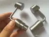 Доминный GR2 2IN1 Ti Banger Titanium Nail 14 мм 19 мм самца 2IN1 GR2 без вещества титана Banger Nail1515583