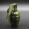 New Arrival Creative Military Lighters Hand Frag Metal Torch Gas Inflatable Windproof Lighters Big Size Outside Tools Drop Shippin282p