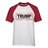 3-Farben-Männer Donald Trump T-Shirt Homme O-Ausschnitt Kurzarmhemden Pro Trump 2020 T-Shirt Trump Geschenke Baumwolle Kurzarm bedrucktes T-Shirt