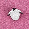 Gebreide Sweater Emaille Pin Broches voor Dames Punk Geweven Brain Badge Anatomy Harde revers Pins Rugzak Creatieve Gotische Sieraden Geschenken