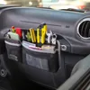 Sac de rangement gris, pochette de rangement, poignée de maintien du passager pour Jeep Wrangler JK JL TJ 1997-2018 + accessoires de poignée de voiture
