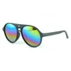 Fantastici occhiali da sole da pilota per bambini Lenti al mercurio Occhiali da sole per bambini Telaio per PC UV400 Occhiali da vista da 6 colori